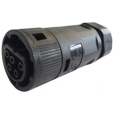 APsystems - Connecteur femelle Triphasé 5 fils pour QT2