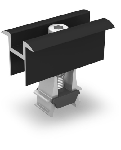 K2 Systems - Etrier intermédiaire noir universel 30-42