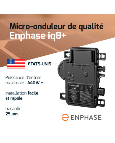 Kit Solaire en autoconsommation Futurasun 2400W - Micro onduleur Enphase