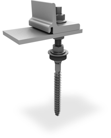 K2 Systems - Vis à double filetage Single Rail - M10x250