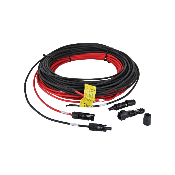 Câble de Liaison DC - Panneaux (MC4) vers Coffret (Sunclix) - 50 m