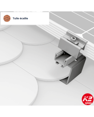 Fixation de panneau solaire sur Ardoise