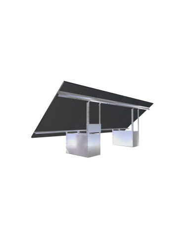 Fixation de panneaux solaires au sol - GSE Ground System