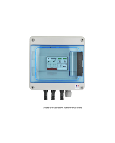 Protection panneau solaire - Coffret AC monophasé avec Q-Relay pour Enphase