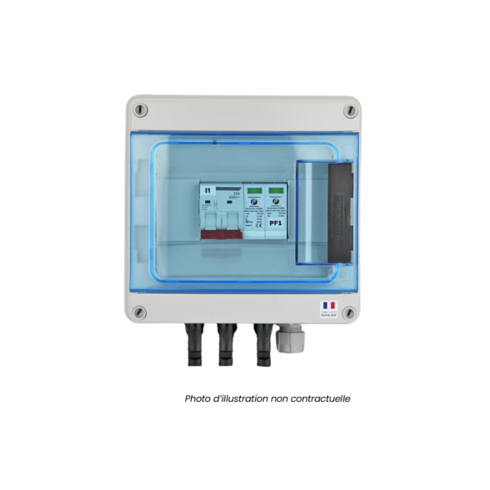 Protection panneau solaire - Coffret AC monophasé avec Q-Relay pour Enphase