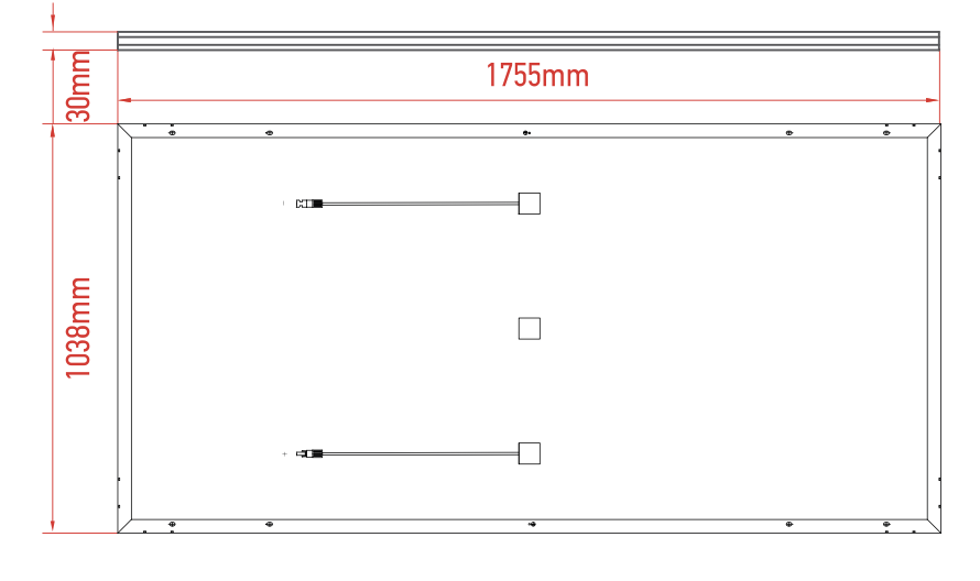 Dimensions panneaux photovoltaique recom 375Wc